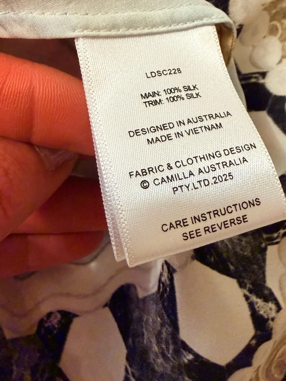 Camilla White Floral Silk Maxi Dress - Picture 11 of 11